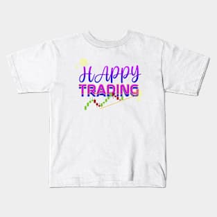 Happy Trading Kids T-Shirt